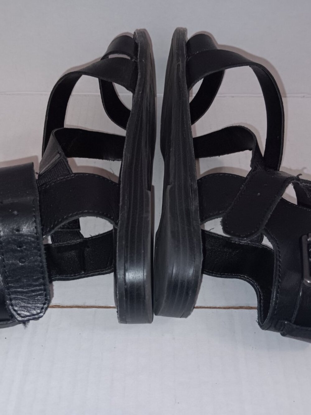 FRANCO SARTO ANKLE STRAP LEATHER UPPER GWENYTH GALIATOR SANDALS - Picture 3 of 10